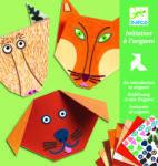 DJECO Set creativ pentru copii, Origami animale Djeco (DJ08761)