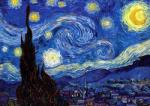 TinyPuzzle Puzzle TinyPuzzle - Vincent Van Gogh: Starry Night, 99 piese (1005) (TinyPuzzle-1005) Puzzle