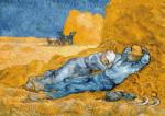TinyPuzzle Puzzle TinyPuzzle - Vincent Van Gogh: Noon Rest from Work (Siesta), 99 piese (1017) (TinyPuzzle-1017) Puzzle
