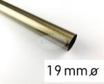  Óarany színű fém karnisrúd 19 mm átmérőjű - 160 cm