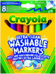 Crayola Lemosható vastag filctoll 8db (58-8328)