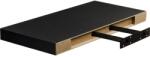 STILISTA Fali polc STILISTA® Volato 70 cm matt fekete (40070185)