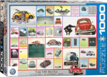 EUROGRAPHICS Пъзел Eurographics от 1000 части - VW Beetle (EG60000800)