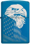 Zippo High Polish Blue Eagle and Flag öngyújtó | Z29882 (Z29882)