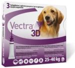 Ceva Vectra 3D pipete antiparazitare pentru caini 25 - 40 kg (3 pipete)