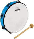 Nino Percussion NINO24SB abs tamburin ütővel, ég kék