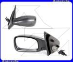 PEUGEOT 306 2 1999.06-2002.03 Visszapillantó tükör bal, manuális, domború tükörlappal, fekete borítással MPG150-L