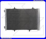 PEUGEOT 207 2009.07-2013.06 Klímahűtő "1.4 8v / 1.6Hdi / -automata klímás" (515x360x16) 0808.3018