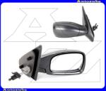 PEUGEOT 306 2 1999.06-2002.03 Visszapillantó tükör jobb, manuális, domború tükörlappal, fekete borítással PG0397113