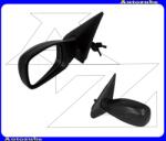 PEUGEOT 306 2 1999.06-2002.03 Visszapillantó tükör bal, manuális, aszférikus tükörlappal, fekete borítással 326-0028