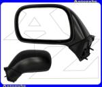 SUZUKI WAGON R+ 2003.09-2007.09 /RB/ Visszapillantó tükör bal, kívűlről állítható, domború tükörlappal, fekete borítással OP3047004