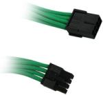 BitFenix Cablu prelungitor BitFenix Alchemy 8-pini PCIe, 45cm, green/black, BFA-MSC-8PEG45GK-RP