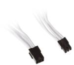 SilverStone Cablu prelungitor Silverstone 6-pini PCIe, 250mm, White, PP07-IDE6W