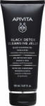 APIVITA Почистващ детокс гел с активен въглен и прополис , Apivita Black Detox Cleansing Jelly Face & Eyes 150ml