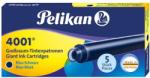 PELIKAN Patroane cerneala mari, 4001, 5 buc/set Pelikan albastru inchis 310607 (310607)