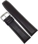  Curea de ceas din Piele Naturala - Culoare Maro-Inchis 22mm 24mm - GR933 XL (GR933XLMARO)