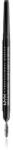 NYX Cosmetics Professional Makeup Precision Brow Pencil szemöldök ceruza árnyalat 06 Black 0.13 g