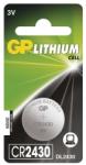 EMOS Lítium gombelem CR2430 GP LITHIUM 3V/300 mAh B15301 (EMS076)