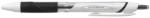 uni Golyóstoll, 0, 35 mm, nyomógombos, fehér tolltest, UNI "SXN-155 Jetstream", fekete (TU155FK) - officesprint