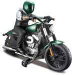 Maisto Motocicleta cu telecomanda Maisto Harley-Davidson Nightster XL 1200N, Verde
