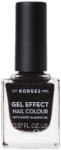 KORRES Gel Effect Nail Colour No77 Sequins Plum lac de unghii 11ml