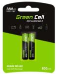 Green Cell Green Cell 2x akkumulátor újratölthető elem AAA HR03 800mAh (GC-35379)