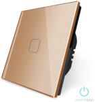 Smarthugo 1 Körös Arany Érintő Villanykapcsoló (sh100103)