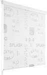 vidaXL Roletă perdea de duș 160x240 cm Imprimeu Splash (142875) Perdea de dus