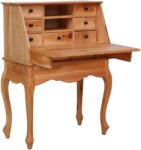 vidaXL Birou secretar, 78 x 42 x 103 cm, lemn masiv de mahon (283842)