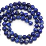  Lapis Lazuli Margele Pietre Semipretioase pentru Bijuterii Rotunde 8-8, 5 mm
