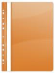 DONAU Dosar plastic PVC, cu sina si multiperforatii, 10 buc/set, DONAU - orange (DN-1704001PL-12) - ihtis
