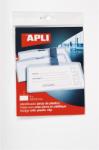 APLI Névkitűző, csíptetővel, 90x56 mm, APLI (LCA11739) - officesprint