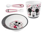 Nuk - Set 4 piese mic dejun, Disney Mickey Mouse (NK_80890653) Set pentru masa bebelusi