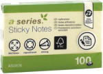 A-series Notite adezive A-Series, 50 x 75 mm, 100 file, galben (AY000804) - forit