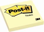 POST-IT Notite autoadezive Post-it, 76 x 76 mm, 100 file, galben - Pret/buc (3M1076760)