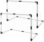 vidaXL Мини футболни врати за деца, 2 бр, 91, 5х48х61 см (90571)