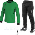 ERREA MALIBU & PITCH SET kapus mez + nadrág SZETT - zöld-fekete
