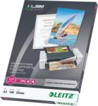 Leitz Folie pentru laminare Leitz, 125 microni, 65 x 95 mm, 100 coli/top - Pret/top (SL091252)