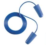 Earline® Earline kék, zsinóros, lekerekített hengeres füldugó beépített fémgolyóval (SNR 37dB) 30210-es (30210)