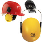 Earline® Unico Soniclip sisakra szerelhető sárga fültok 60750-es (SNR 23dB) (60750)