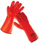 CERVA FLAMINGO PVC-be mártott, bélelt kesztyű, narancs (c0119000199110)
