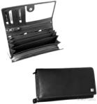  Női hosszú fekete valódi bőr pénztárca-Choice - anikotaska - 7 112 Ft