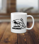  Harcsavadász horgász bögre