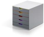 DURABLE Organizator documente, Durable Varicolor, cu 5 sertare (DB760527)
