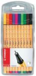 STABILO Liner Stabilo Point 88, varf 0.4 mm, 10 bucati/set (SW168810)