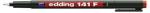 edding Marker permanent Edding 141F, 0.6 mm, rosu (ED1412)