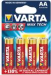 VARTA Baterii Varta Max Tech LR6, AA, 4 bucati/blister (VR110001) Baterie reincarcabila