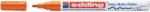 edding Marker permanent Edding 751 cu vopsea, corp metalic, varf rotund, 1-2 mm, portocaliu (ED751006) - birotica-asp