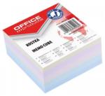 Office Products Cub hartie 85x85x40 mm, Office Products - hartie culori pastel asortate (OF-14053311-99)