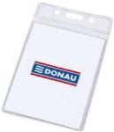 DONAU Ecuson vertical Donau, transparent, 68 x 108 mm (DN100965) - birotica-asp